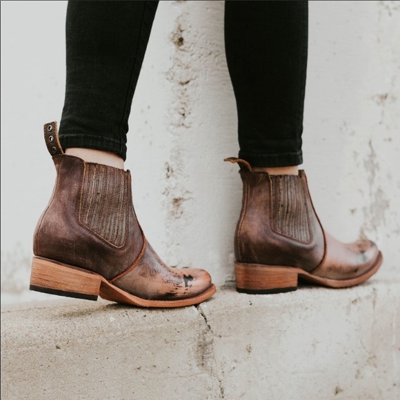 Freebird by Steven Shoes - Freebird Distressed Lasso Boots Size 9